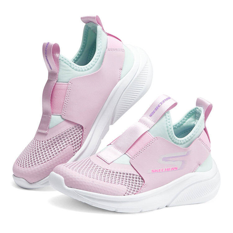 Кроссовки Skechers Girls Kids Lifestyle Shoes Kids Low-top Pink, розовый — фото 3