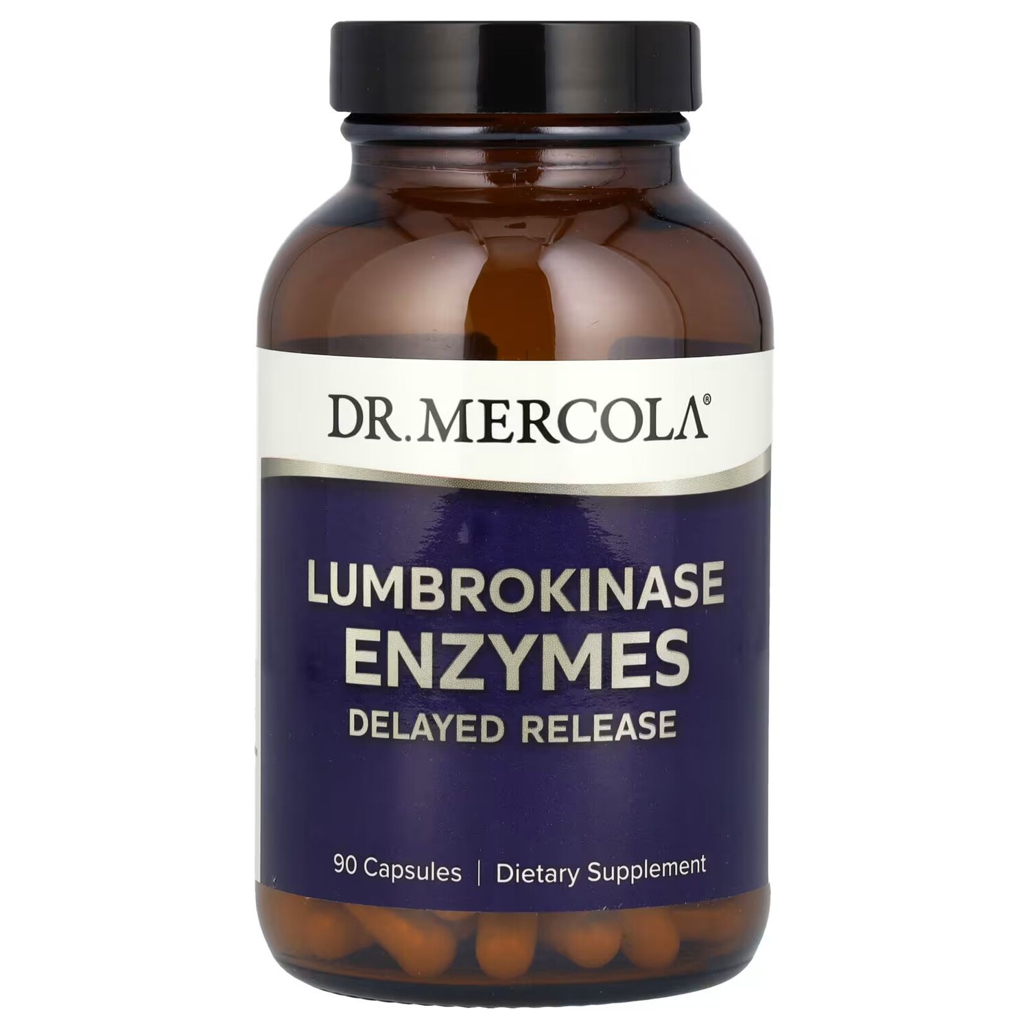 

Ферменты люмброкиназы, 90 капсул Dr. Mercola