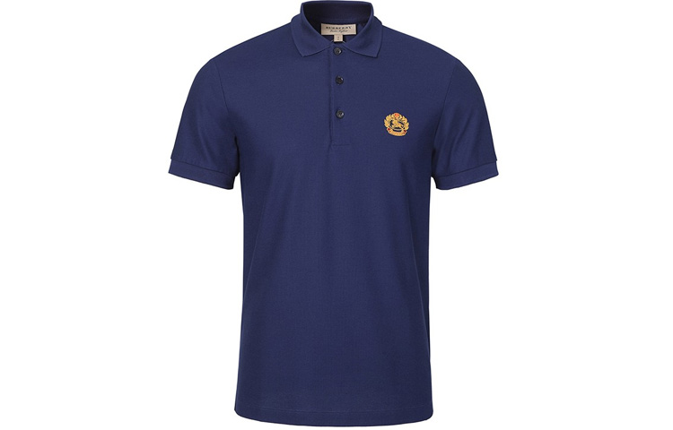 

Футболка поло мужская морской синий Burberry