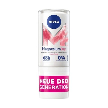 

Шариковый дезодорант Magnesium Dry Fresh Floral, 50 мл, Nivea