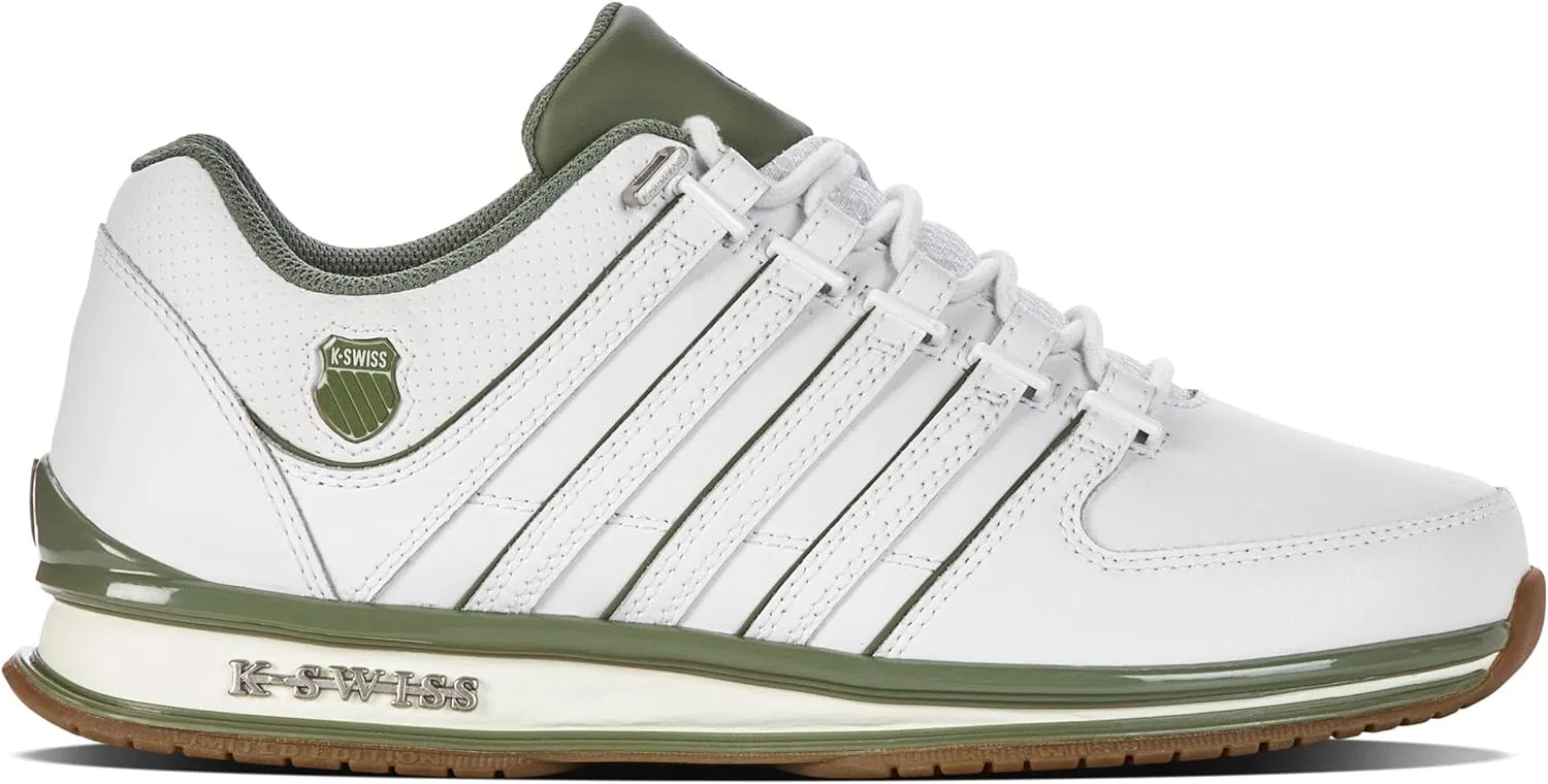 Мужские кроссовки K-Swiss Rinzler, White Deep Lichen Gum