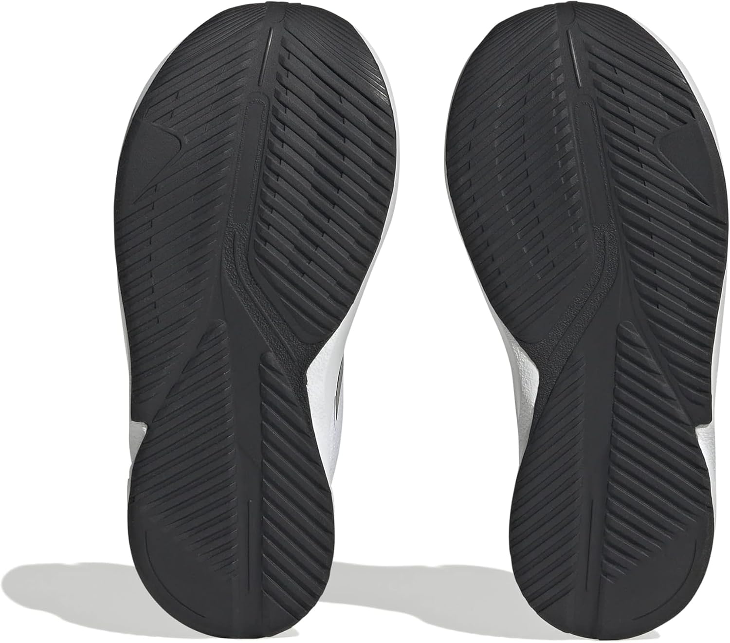 Кроссовки adidas Kids' Duramo SL с эластичными шнурками, белый/черный/серый — фото 4
