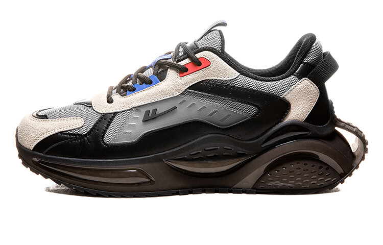 

Кроссовки WARRIOR Lifestyle Shoes Unisex Low-top Black/Gray, черный/серый