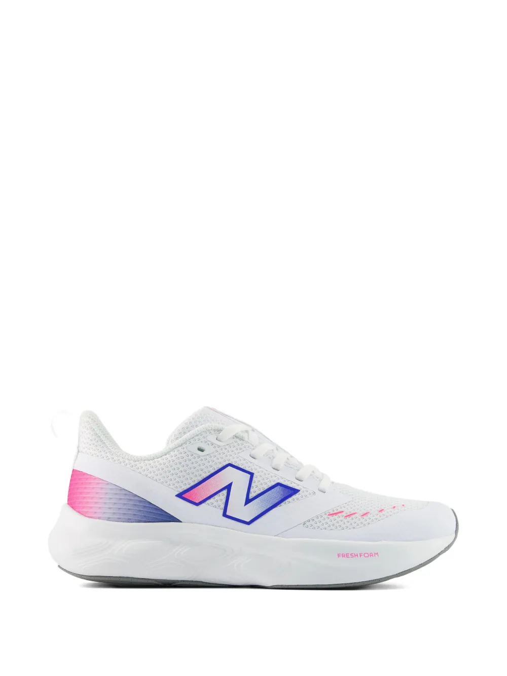 Кроссовки 625 с омбре-логотипом и шнуровкой New Balance Kids, белый — фото 2