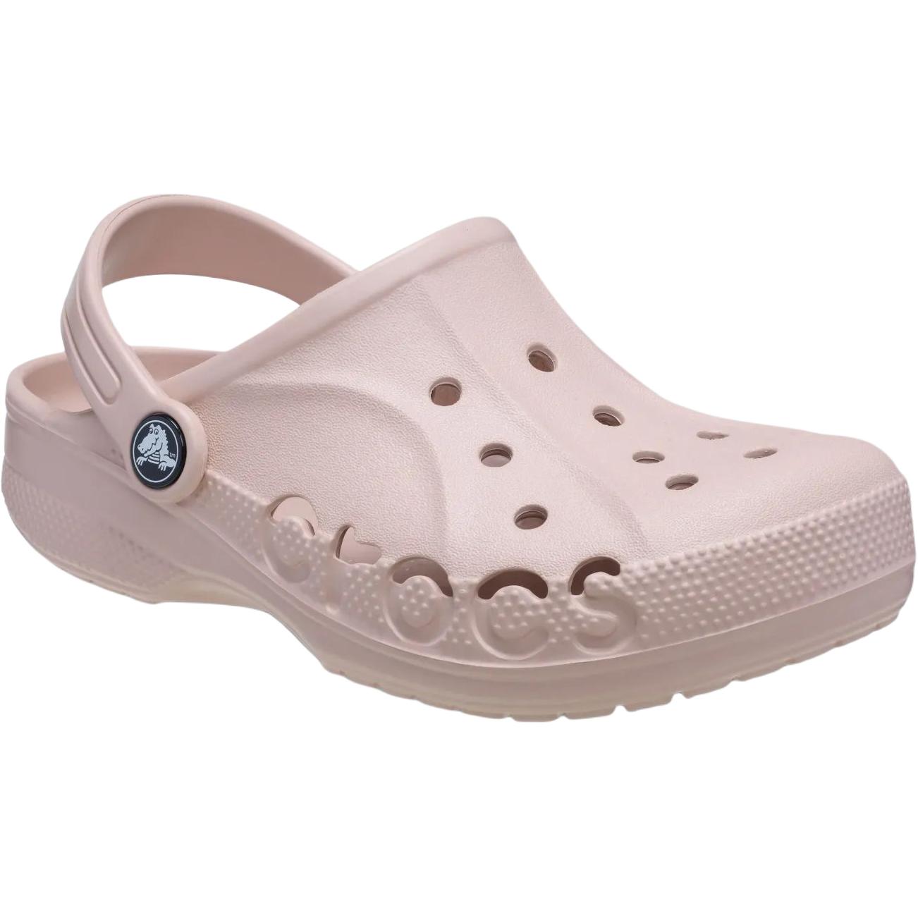 Crocs Байя клог дышащие низкие детские туфли Pink для малышей — фото 4