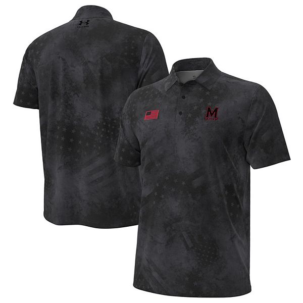

Мужская черная polo Maryland Terrapins Freedom Collection Armourfuse Under Armour