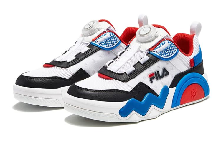 FILA KIDS Износостойкие детские скейтерские кроссовки FILA White Legend Blue для подростков — фото 3