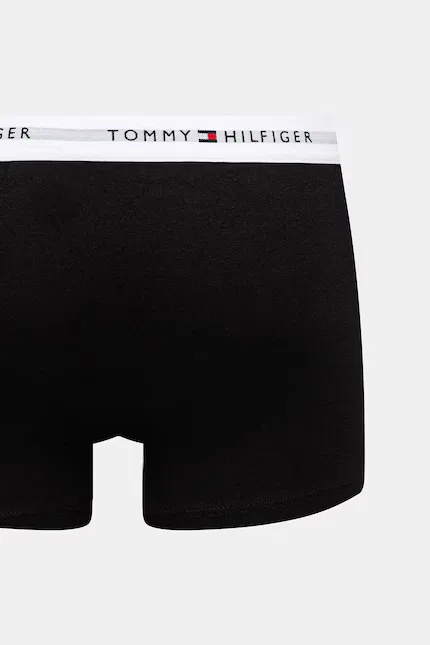 Комплект трусов Tommy Hilfiger Signature Logo Waistband, 7 предметов, черный — фото 3