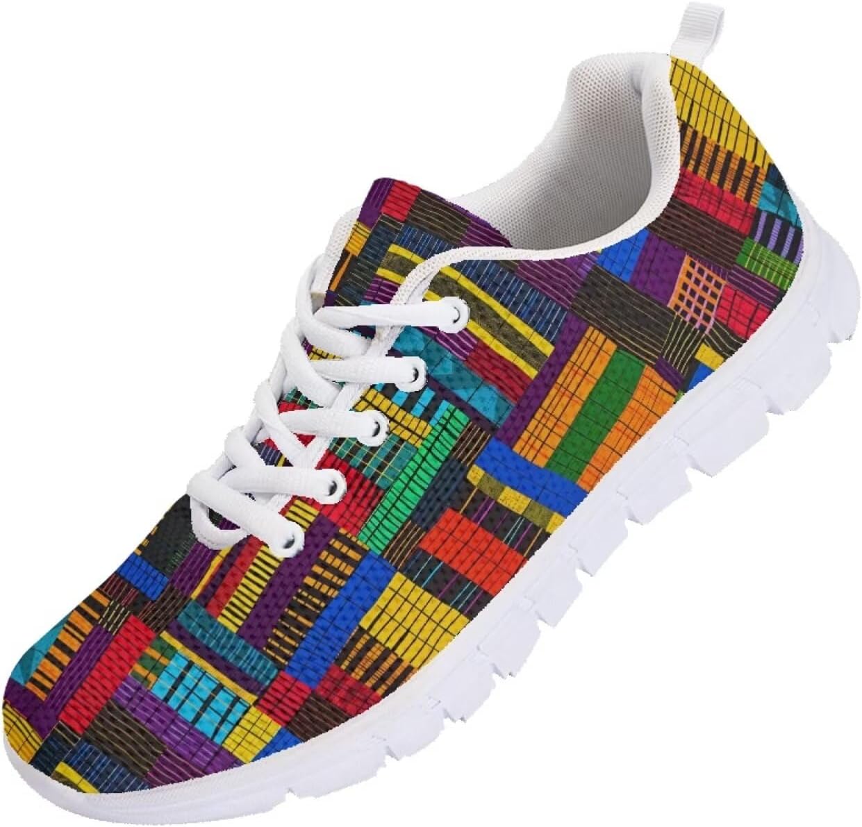 

Мужские кроссовки Funnydude Cool Print для бега и тренировок, спортивные сникерсы, легкие, дышащие, с сеткой, African