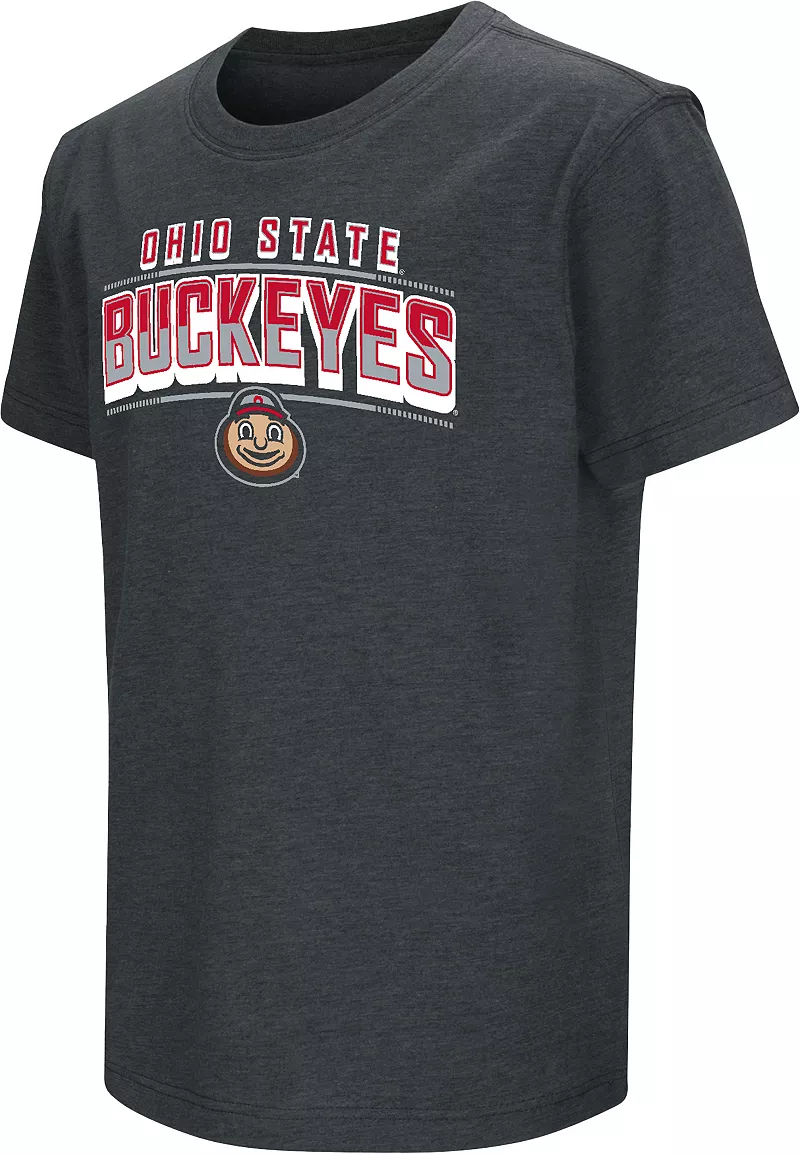 

Черная рекламная футболка Colosseum Youth Ohio State Buckeyes