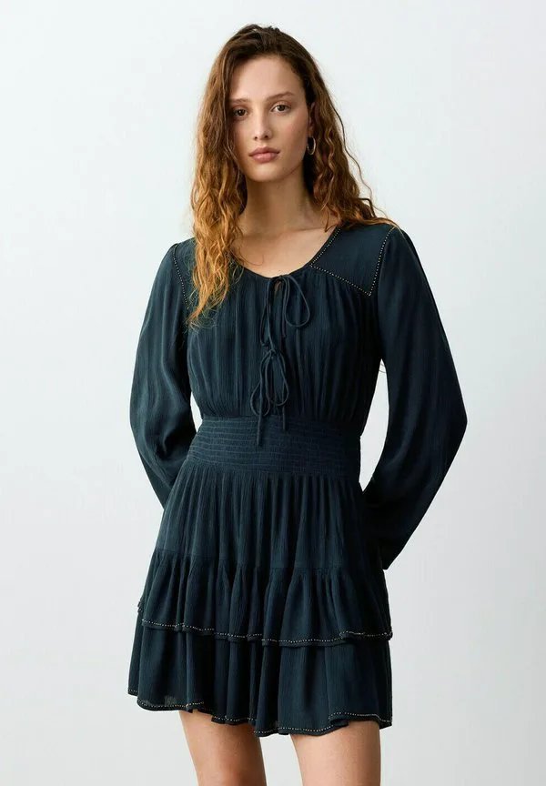 Платье для подростков на каждый день Mango Kids, Dark Blue — фото 2