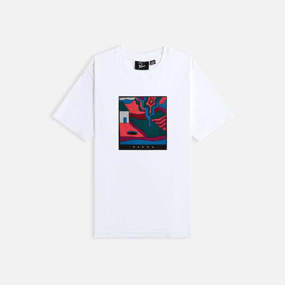 

Футболка by Parra Hole In The Yard Tee, белый