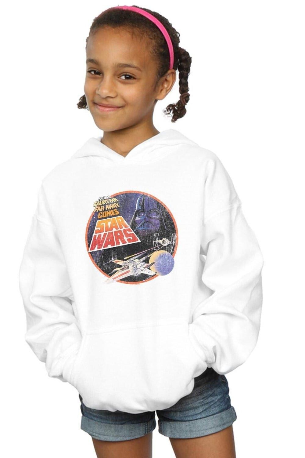 

Толстовка From A Galaxy Far Away Star Wars, белый
