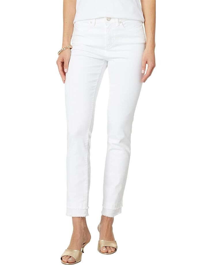 

Джинсы Lilly Pulitzer South Ocean High-Rise Skinny in Resort White, цвет Resort White