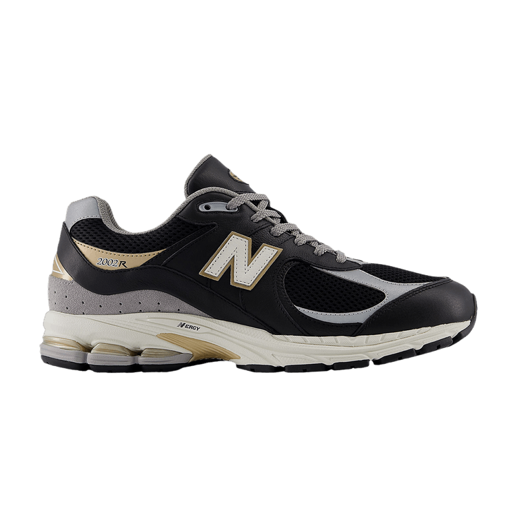 

Кроссовки New Balance 2002R 'Black Sea Salt Gold Metallic', черный