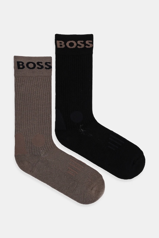 

Носки 2 пары Boss, коричневый