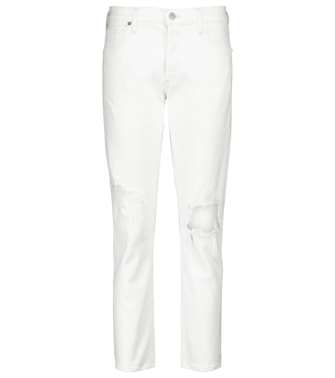 

Джинсы бойфренда Emerson со средней посадкой и потертостями Citizens of Humanity, Fracture