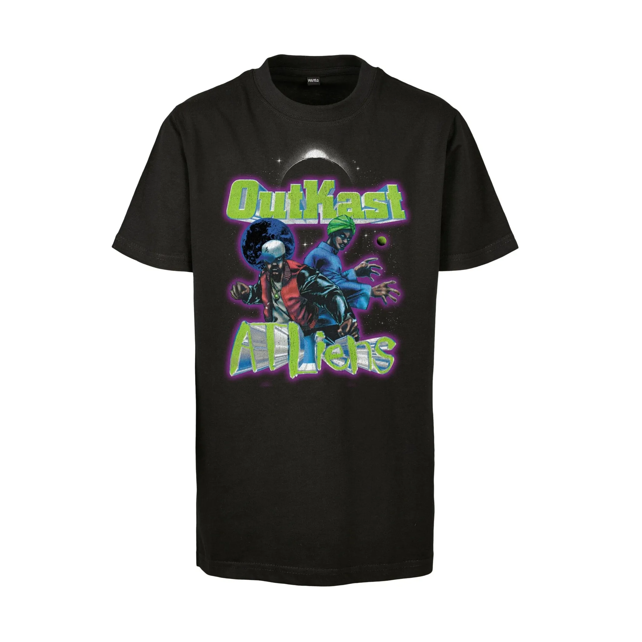 

Футболка MisterTee «MisterTee Мужская детская футболка Outkast Atliens Cover Tee», черный