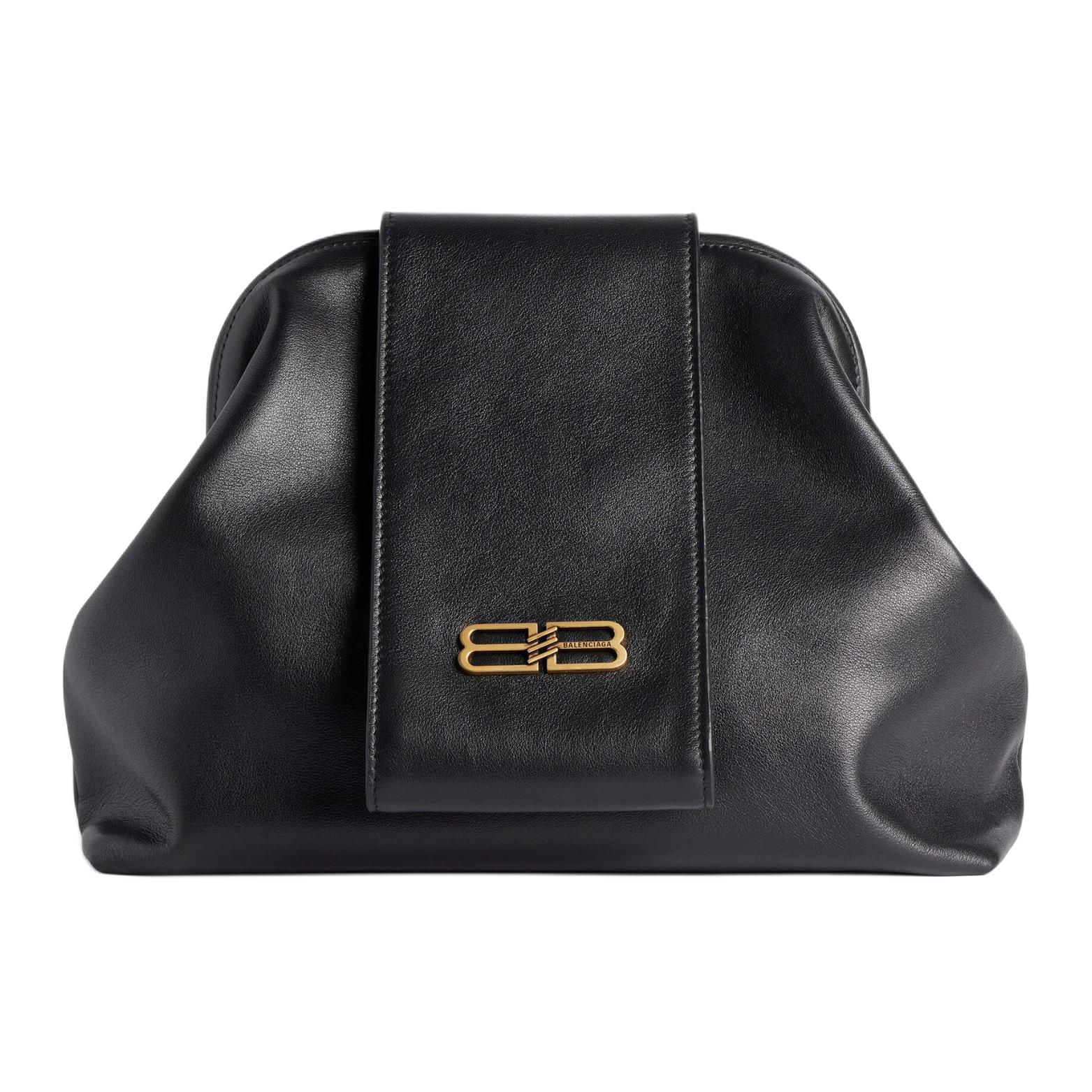 

Balenciaga Средняя женская сумка из коровьей кожи черная