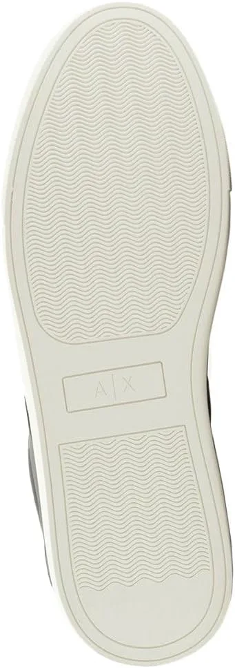 

Мужские замшевые низкие кроссовки Armani Exchange с логотипом, глубокий синий