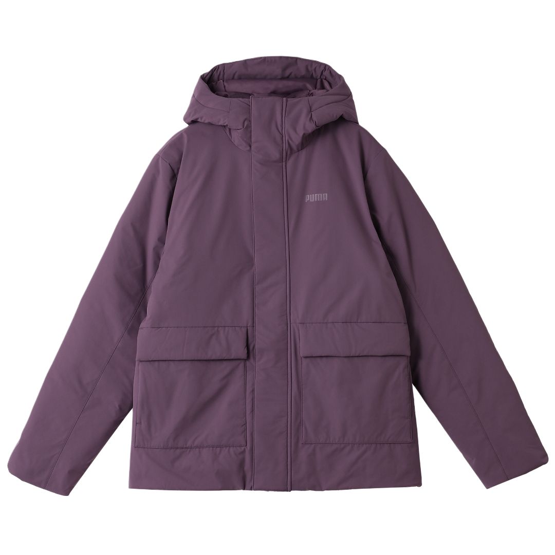 

Утепленная пуховая куртка FW25 мужская PUMA, серо-фиолетовый