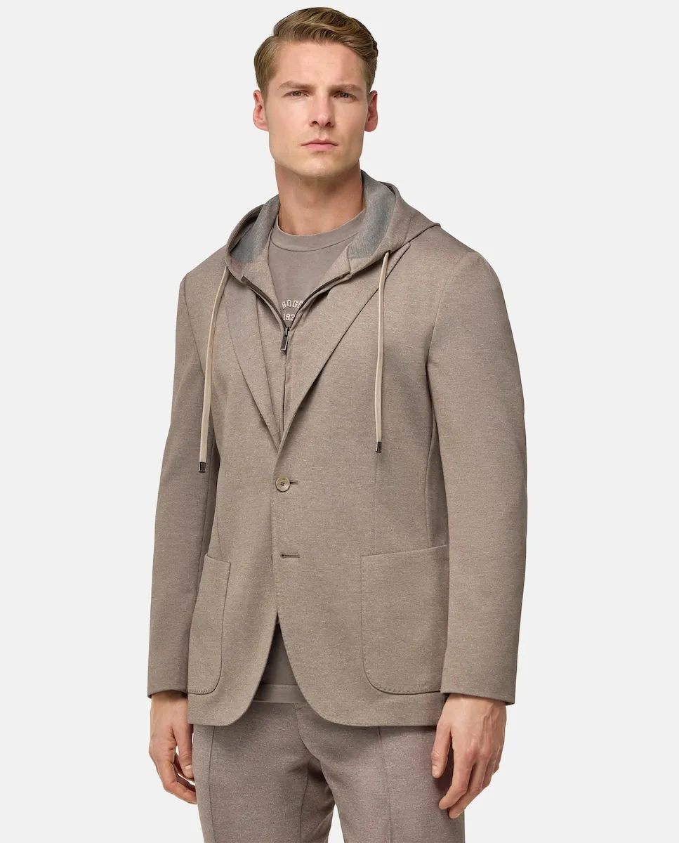 

Обычный мужской блейзер Boggi Milano, цвет Topo