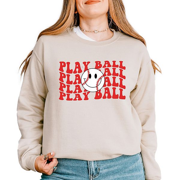 

Свитшот Play ball со смайликами Simply Sage Market, Dust, Зеленый, Свитшот Play ball со смайликами Simply Sage Market, Dust