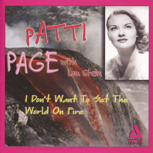 

CD диск Page, Patti: I Don't Want to Set the World on Fire