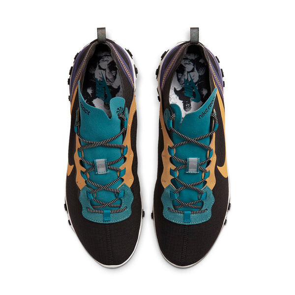 Кроссовки react element 55 prm Nike, черный — фото 3
