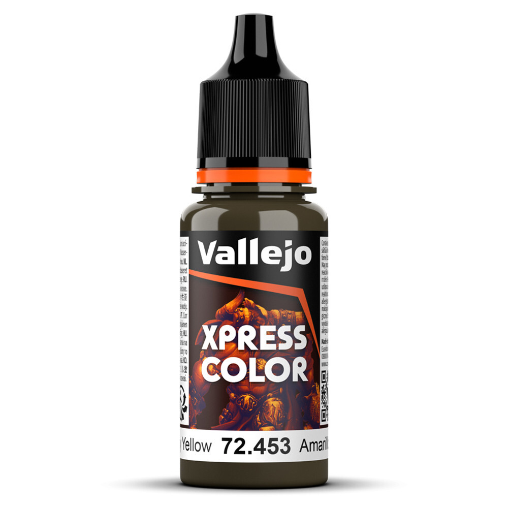 

Аксессуары Vallejo Game Color: Xpress Color - Military Yellow (18ml)
