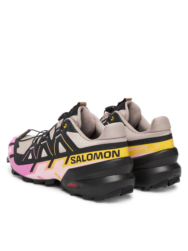 Беговые кроссовки Speedcross 6 L47980800 Salomon, бежевый — фото 3