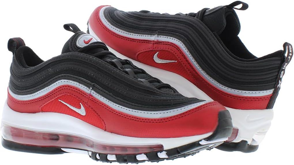 Мужские кроссовки для бега Nike Air Max 97 (GS) Competition, черный/красный — фото 4