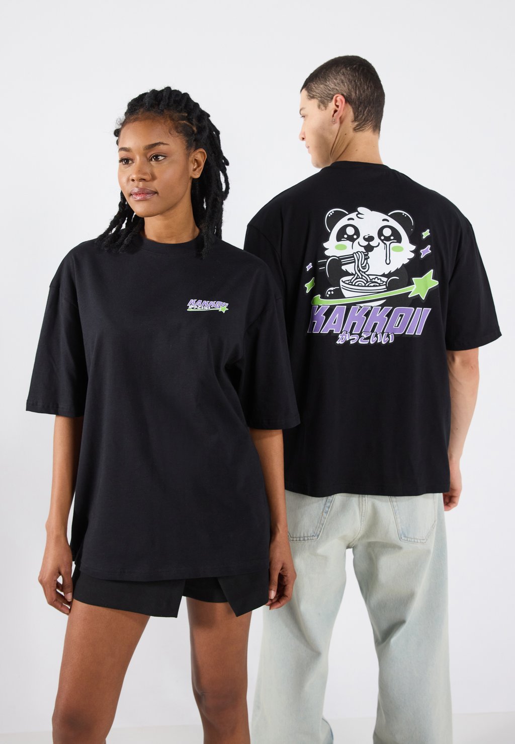 

Футболка с принтом UNISEX YOURTURN by Zalando, черный