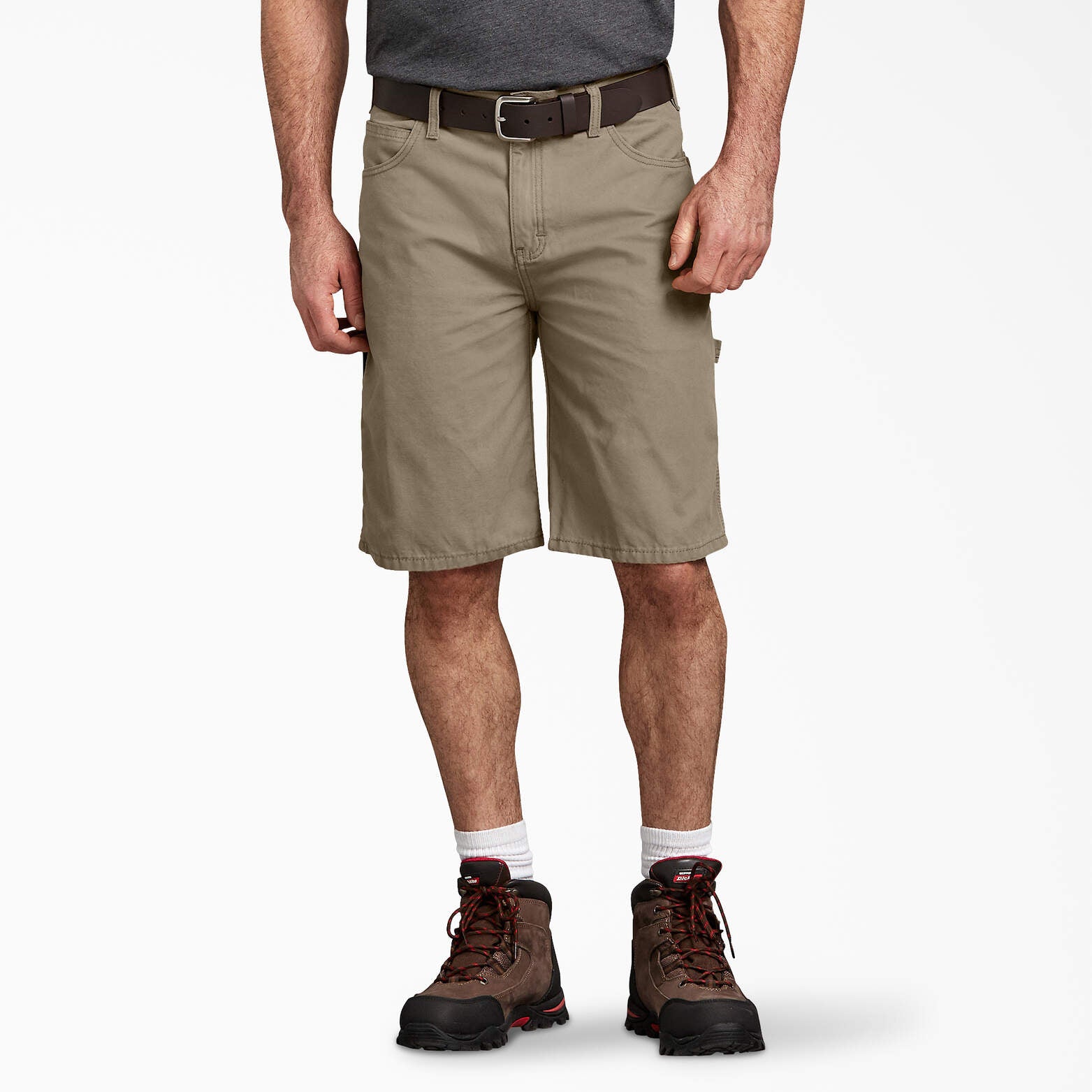 

Шорты Dickies свободного кроя Duck Carpenter, 11 дюймов, цвет rinsed desert sand (rds)