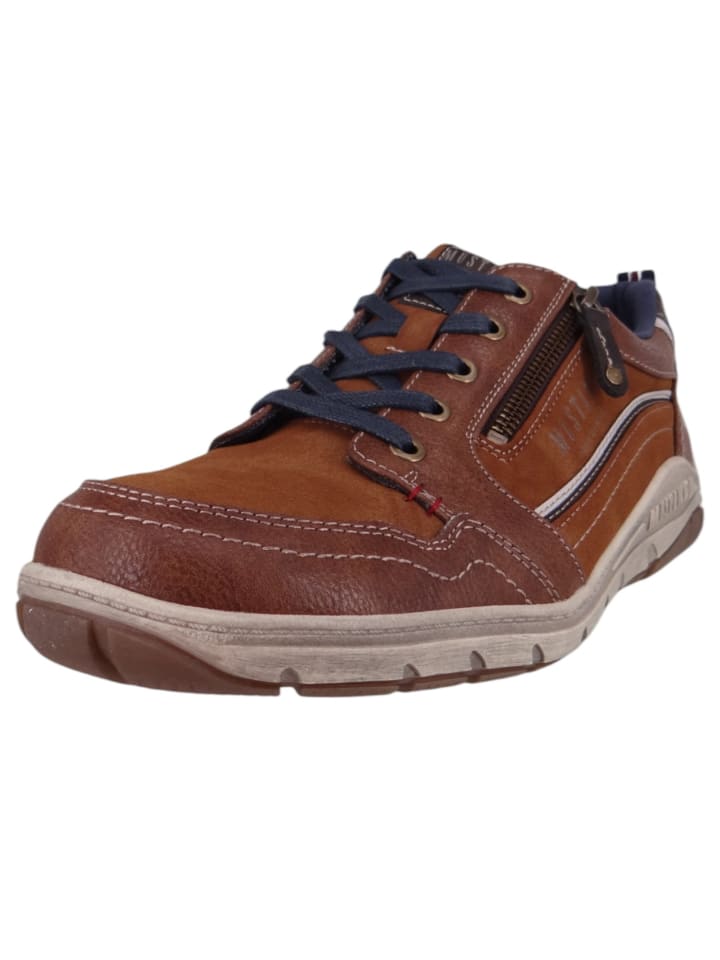 

Кроссовки на шнуровке Mustang, цвет sneaker braun