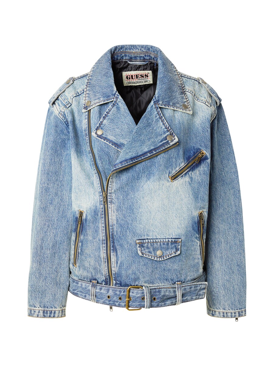

Куртка межсезонная GUESS, синий деним