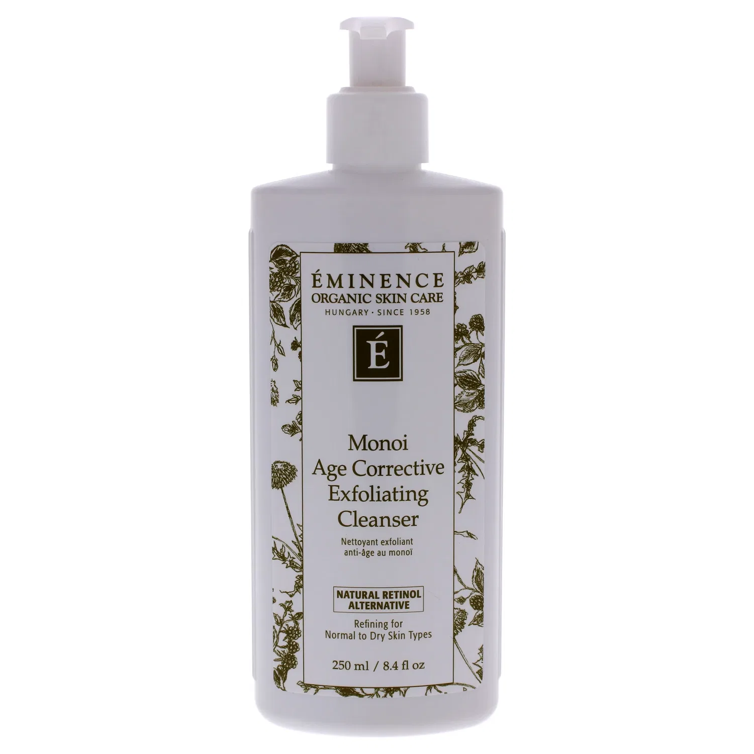 Гель для умывания Eminence — Очищающее средство для лица Monoi Age Corrective Exfoliating Cleanser от , подходит как, 240 мл