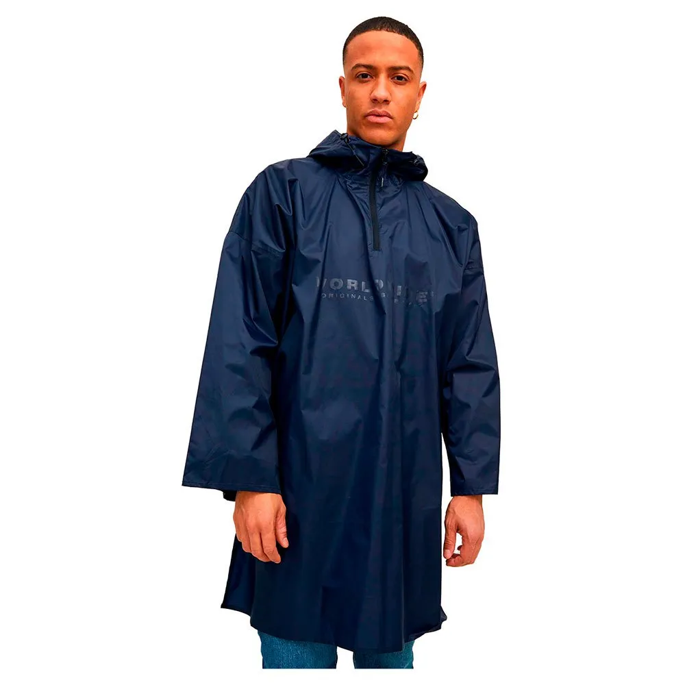 

Куртка Jack & Jones Solar Poncho rain, синий