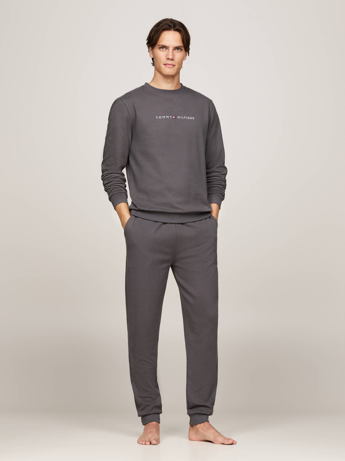 

Толстовка Tommy Hilfiger Regular Fit, серый