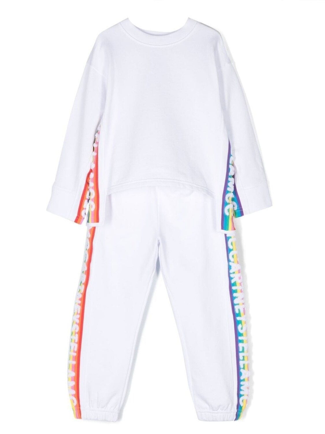 

Stella McCartney Kids спортивный костюм с логотипом, белый