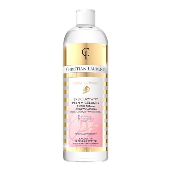 

Эксклюзивная мицеллярная жидкость Royal Flowers с розовой водой и королевским пионом, 500 мл Christian Laurent
