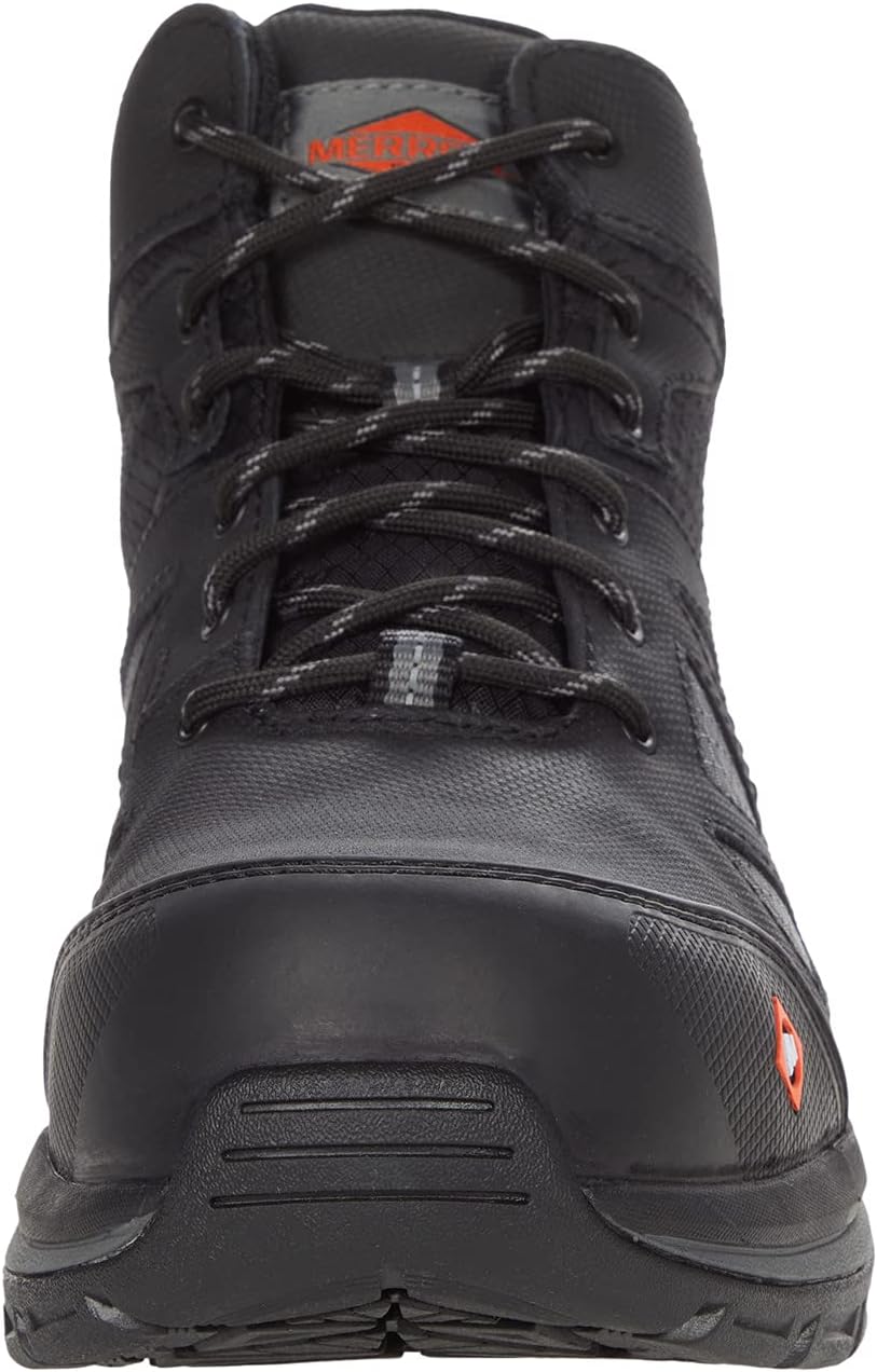 Мужские кроссовки Merrell Fullbench Speed Mid с углеродным волокном, черный — фото 2