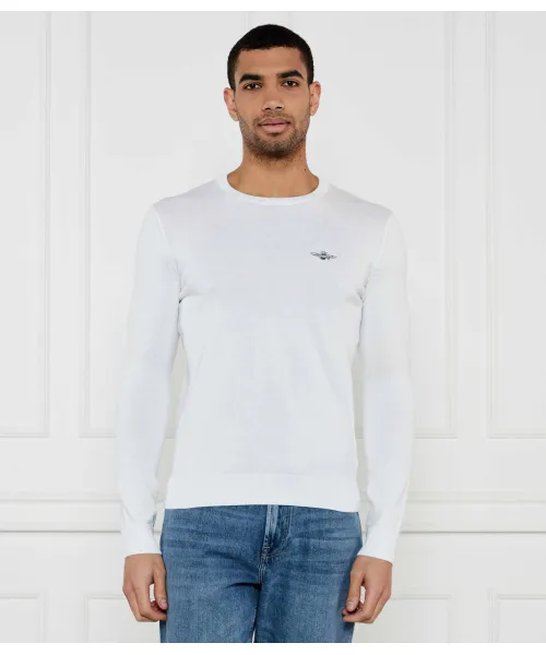

Свитер Regular fit Aeronautica Militare, белый