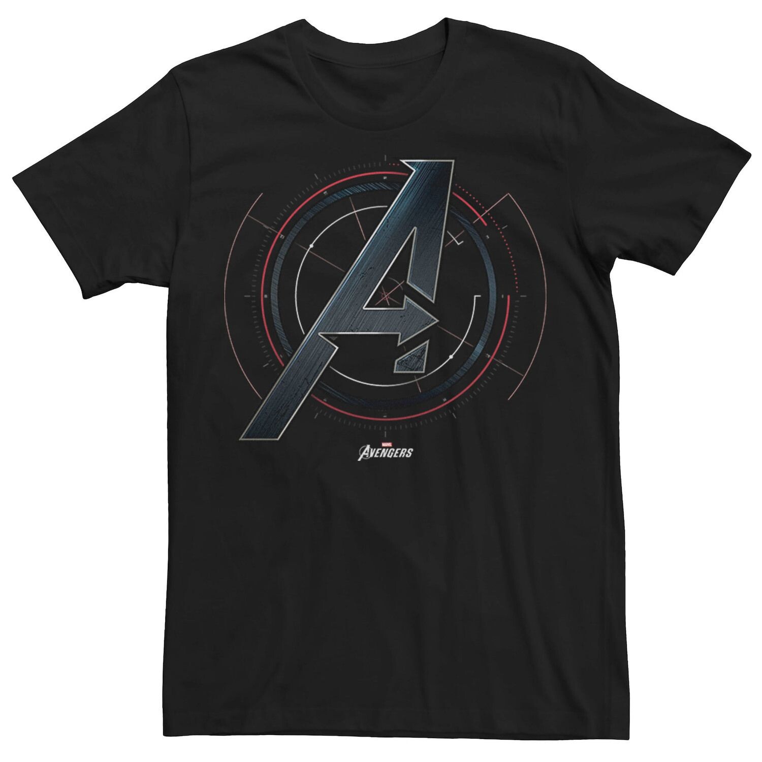 

Мужская футболка с цифровым символом Marvel Avengers Gauge Licensed Character