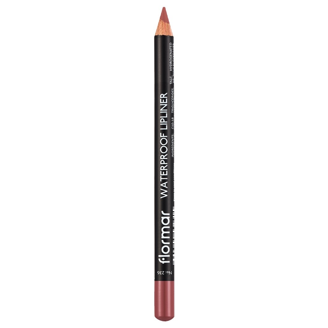 

Карандаш для губ waterproof lipliner 246 rosebush Flormar, nr. 236 - nut cookie, вес 1.14 гр.