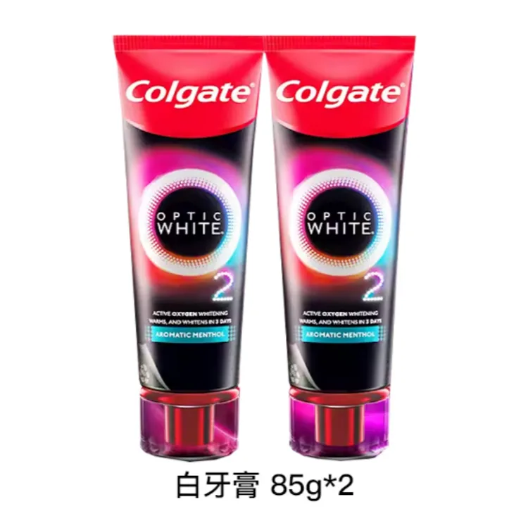 COLGATE Отбеливающая зубная паста для свежего дыхания и защиты десен 85 г*2, 85g*2 — фото 3