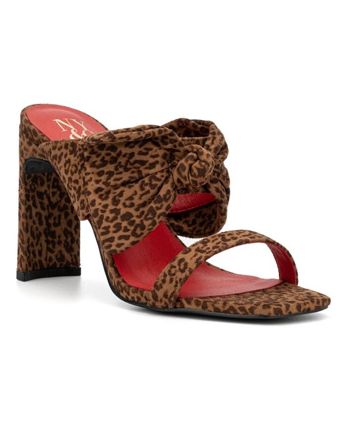 

Женские сандалии Gerri Heels New York & Company, коричневый