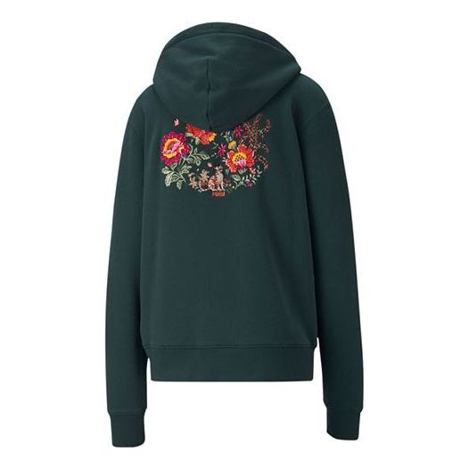 

Свитер x liberty hoodie 'green' Puma, зеленый