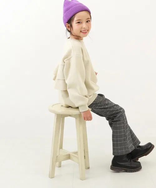 Толстовка на флисовой подкладке с оборкой на спине — фото 2