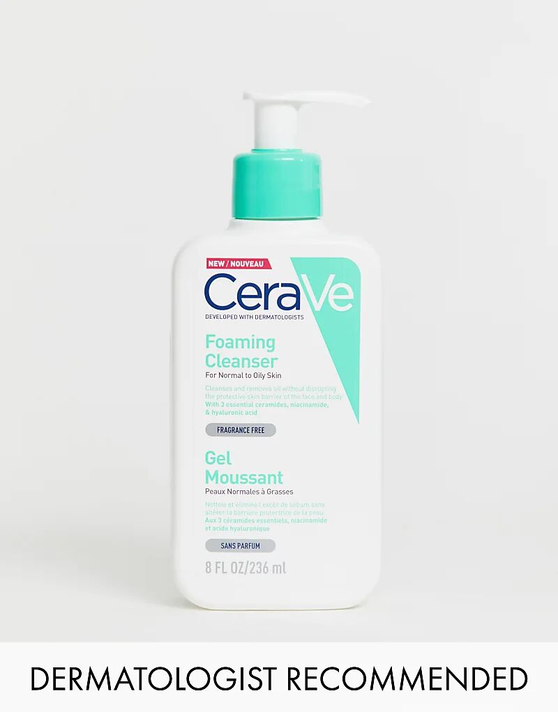 

CeraVe Пенящееся очищающее средство для нормальной и жирной кожи 236 мл